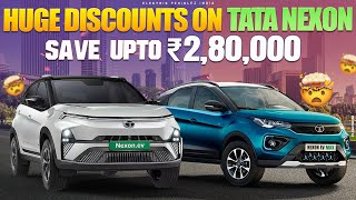 Huge Discounts On Tata Nexon EV | Tata Electric Cars Price 2024 | Electric Vehicles India