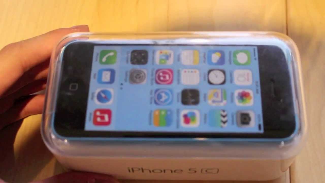 Iphone 5c unlocked blue 16gb
