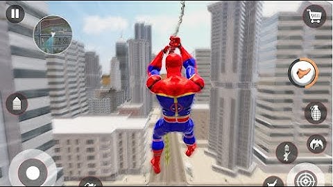 Flying Robot Hero Stunt Mode | Rescue City Flying Superhero Robot Android GamePlay | By Game Crazy