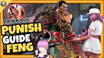 Anti Feng Punishment Guide | How to beat Feng | Tekken 8