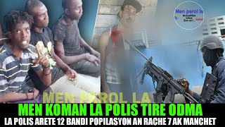 Video La Polis Fizye Bandi Odma Mouri la Polis Arete 12 Bandi Baz Savyen pep la rache ak manch......