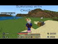 Building Villager Trading Hall - The livestream Survival World - Road To 100 Subs