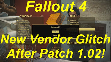 Fallout 4 New Vendor Glitch / Exploit AFTER PATCH! Unlimited Free Items & Caps! (Fallout 4 Glitches)