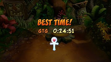 Crash Bandicoot - N. Sane Trilogy - Platinum Time Trial #1: N. Sanity Beach - 24:51