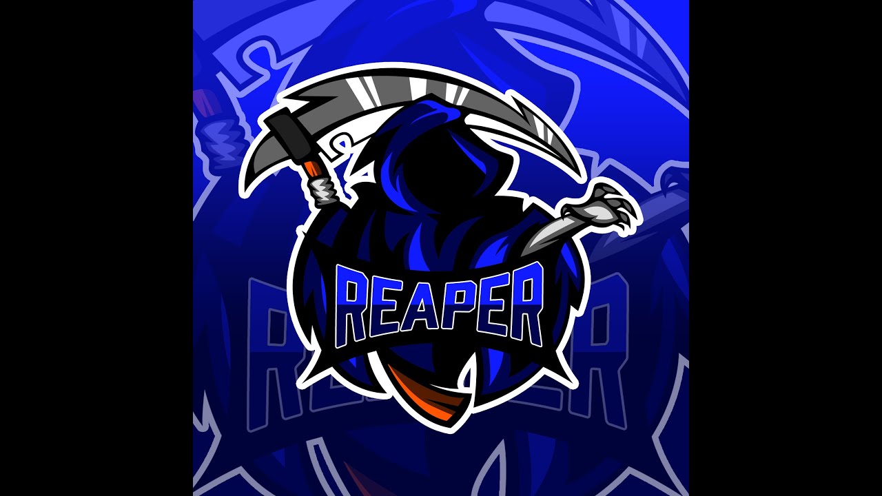  Desain  Logo  Esport  REAPER 1 Desain  Dengan Photoshop 