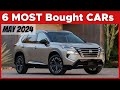 6 most bought cars in the united states as of may 2024