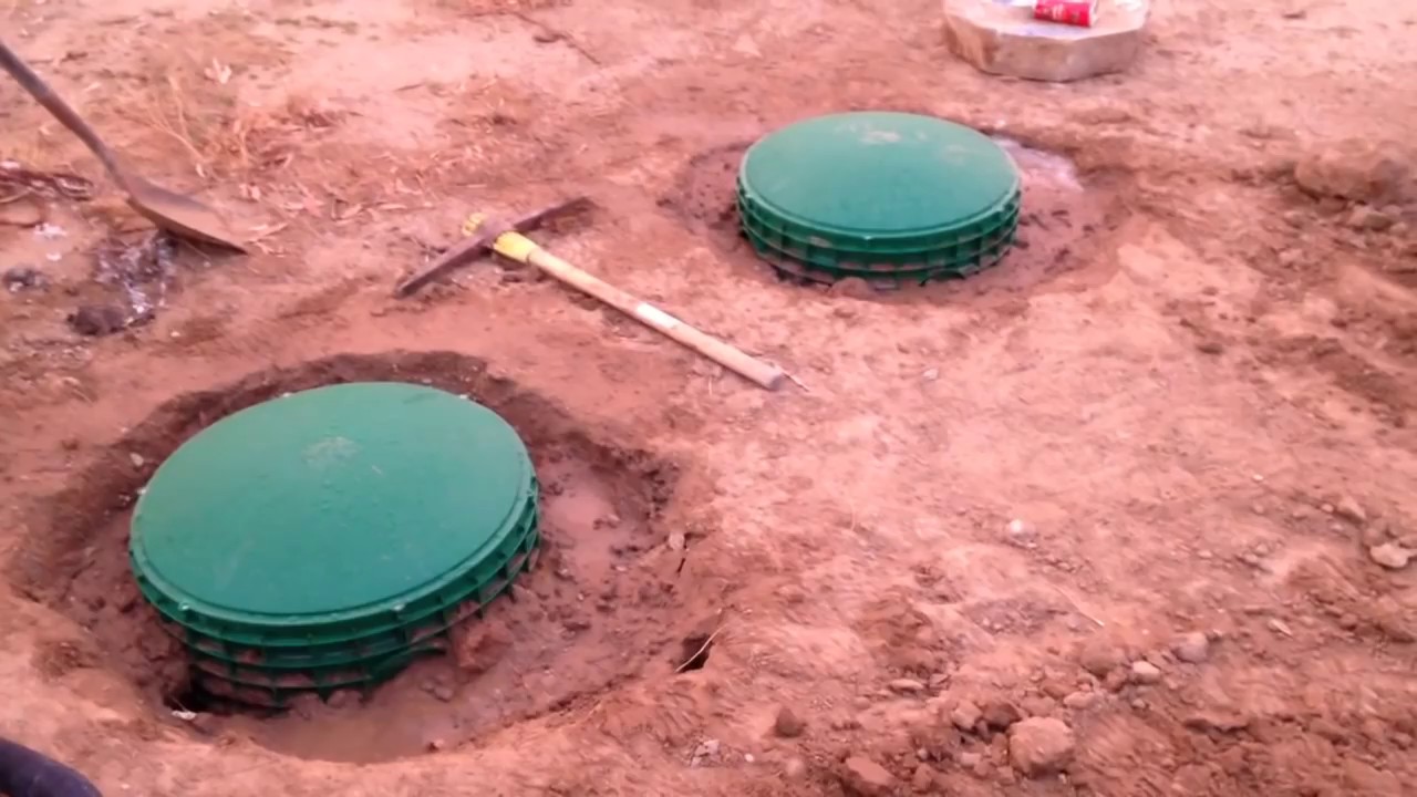 How to install concrete septic tank riser