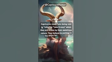 Things Capricorns♑️ Hate!!! #shorts