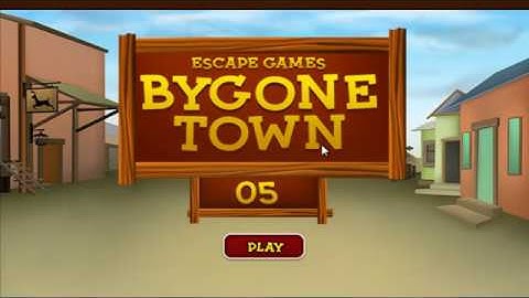 Escape Game Bygone Town 05 WalkThrough - FirstEscapeGames
