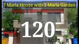 House for sale 12 million 7 Mara with 3 Marla Garden | Munir Property Expert | Bahria Town Rawalpind