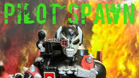Pilot Spawn figure unboxing
