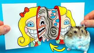 Drawing & Paper Craft MISS DELIGHT Transformation | POPPY PLAYTIME 3 by HAMSTERS SHOW 414 views 5 days ago 4 minutes, 16 seconds
