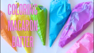 [HD] THE MACARON FILES: EP. 4 - COLORING MACARON BATTER