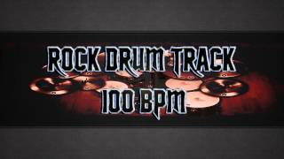 Rock Drum Track 100 BPM (HQ,HD) chords