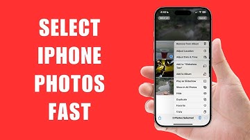 How To Select Multiple Photos Quickly On iPhone - Full Guide