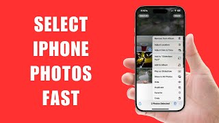 How To Select Multiple Photos Quickly On iPhone - Full Guide