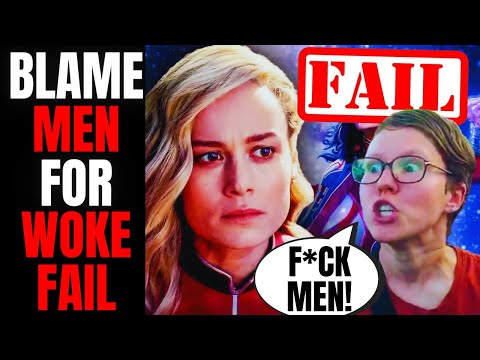 Blame MEN For The FAILURE Of The Marvels! | Woke Reviewers Are FURIOUS That Fans HATE It!