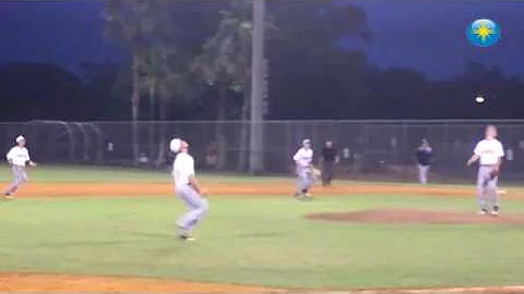 Alex Ballard pitches in relief for Sarasota agains...
