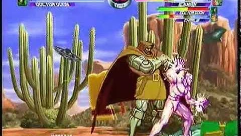 MvC2: Iceman/Doom AAA Freeze Rocks Attack - Corner Murder vs NOFX428