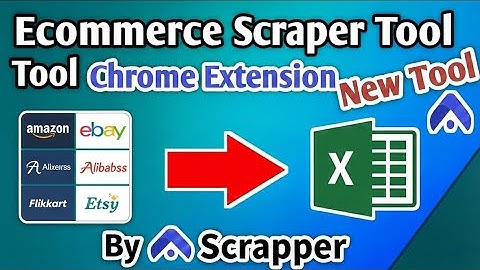 NEW Ecommerce Scraper Tool (Chrome Extension) | Scrape Amazon, Flipkart, eBay Data in Seconds!
