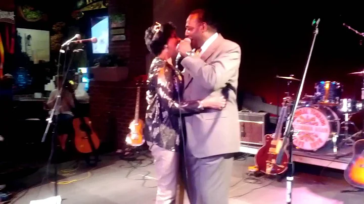 Rick Sheppard of the World Famous Drifters singing...