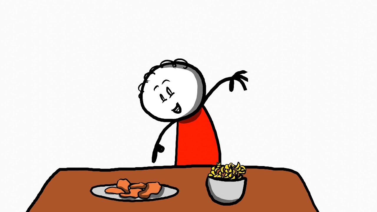 macaroni with the chicken strips MEME ANIMATED YouTube