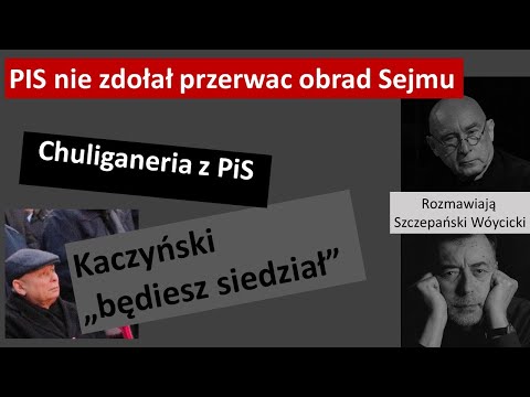                     Kamiński nie zdołął wedrzeć się o Sejmu ///  chmury nad Kaczyńskim
                              