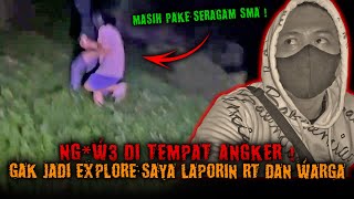 NYARI SETAN MALAH MERGOKIN ANAK SKOLAH MOJOK DI SEMAK!!!