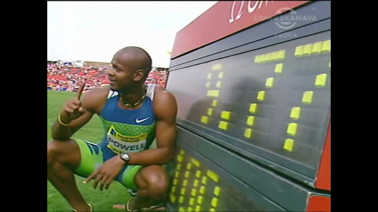 100m - Asafa Powell - 9.77 - Gateshead 2006