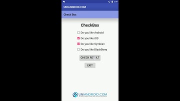 Android | CheckBox Widget