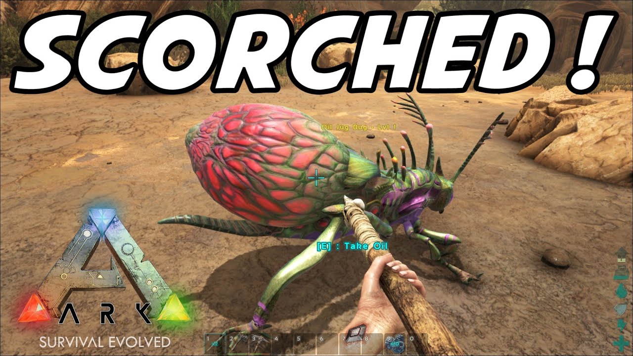 why flies are.on scorched earth ark map