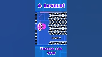 6 Levels Of Geometry Dash Wave! #robtop #trending #viral #gaming #gd #games #robtopgames #fypシ