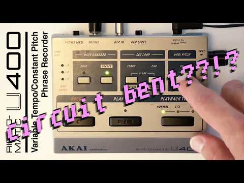 Akai Riff-O-Matic U400 / LTC1799 Clock Mod - YouTube