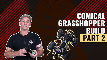 Tamiya |  Building The Comical Grasshopper Part 2 | #askHearns