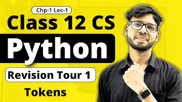 Revision Tour 1 | Class 12 Python | Class 12 Computer Science | Vishal Kumar | in Hindi