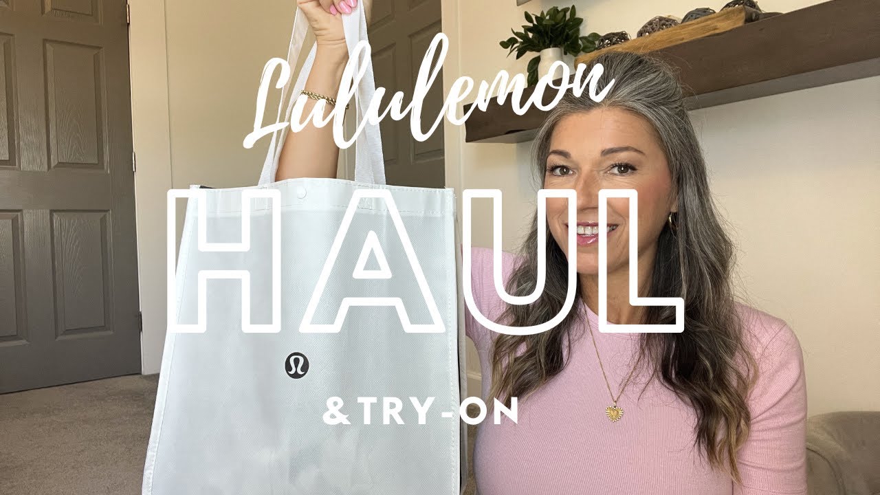 LULULEMON TRY ON HAUL  New Align Asymmetrical Bra, Lip Gloss Scuba, Align  Shorts & More 