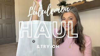 LULULEMON TRY ON HAUL | New Align Asymmetrical Bra, Lip Gloss Scuba, Align Shorts & More