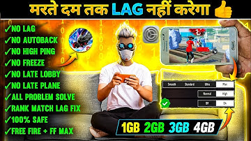 FREE FIRE LAG FIX 1GB 2GB RAM | FF LAG ISSUE | FREE FIRE PERMANENT LAG FIX 2GB 3GB 4GB RAM DEVICE 🔥📱
