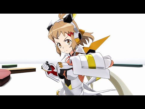 【MMD】格闘Scene「立花響、巴マミ」
