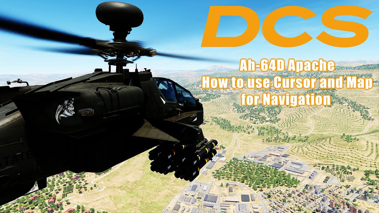 DCS World: Карта вашего Apache