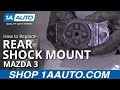 How to Replace Rear Shock Mount 2004-13 Mazda 3