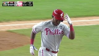 PHI@NYY: Franco clobbers his second homer of the game