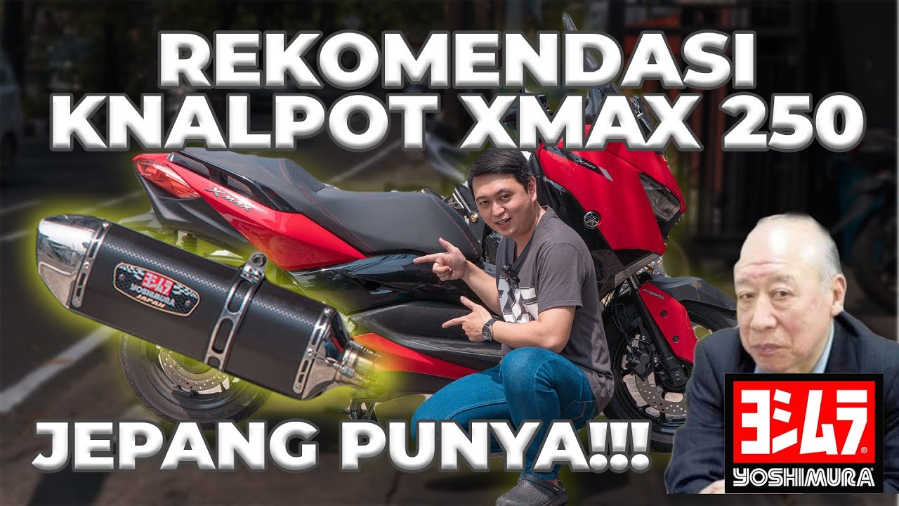 REKOMENDASI KNALPOT XMAX , Yoshimura R77 Japan