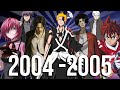 Best anime of 2004 &amp; 2005