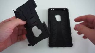 Unboxing e prova Cover Anzhao Duro Shock Proof per Mi Mix screenshot 4