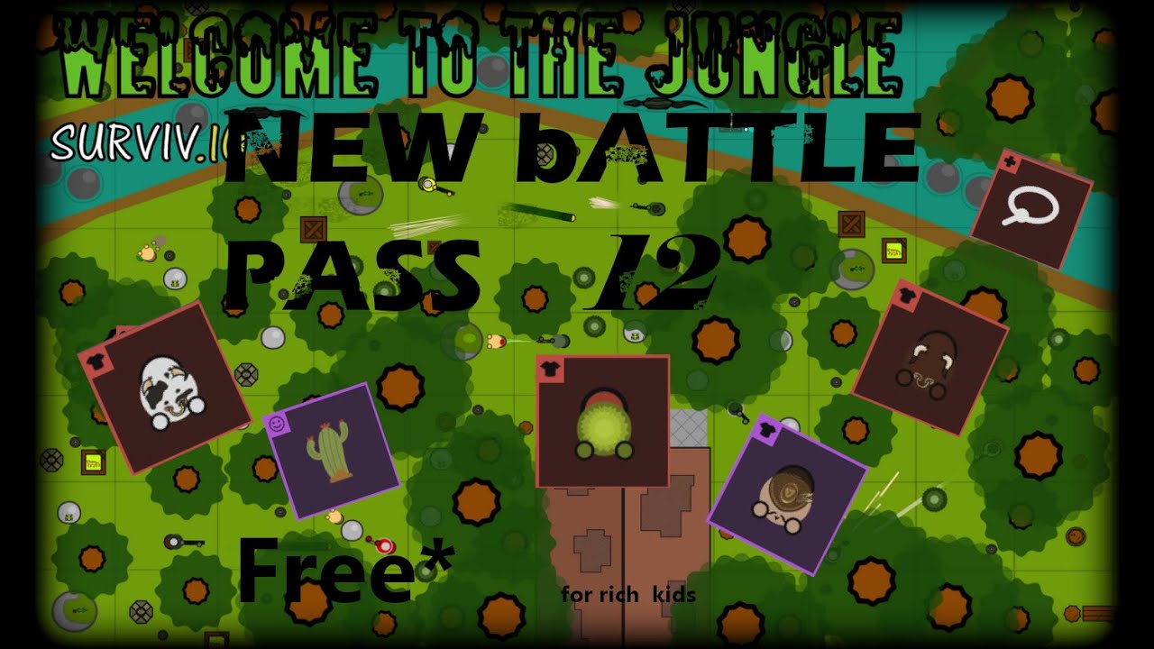 ThE NEW Season 12 Battle Pass Surviv.io