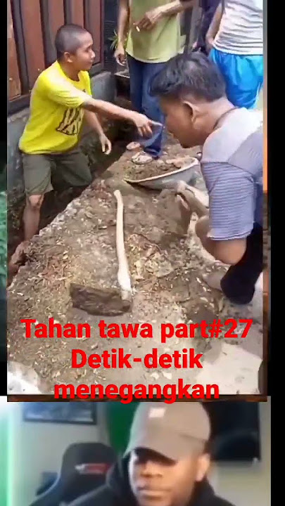 tahan tawa part #27 detik-detik menegangkan warga di buat geger saat kerja bakti