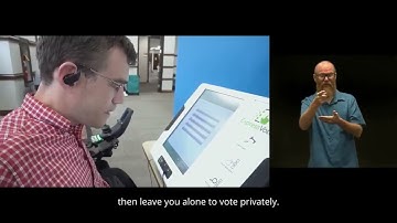 Voting by Mail or at an Election Center - ASL