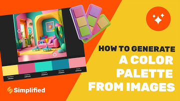 How to generate a color palette from images?