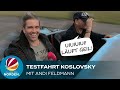 Koslovsky-Testfahrt mit Andi Feldmann